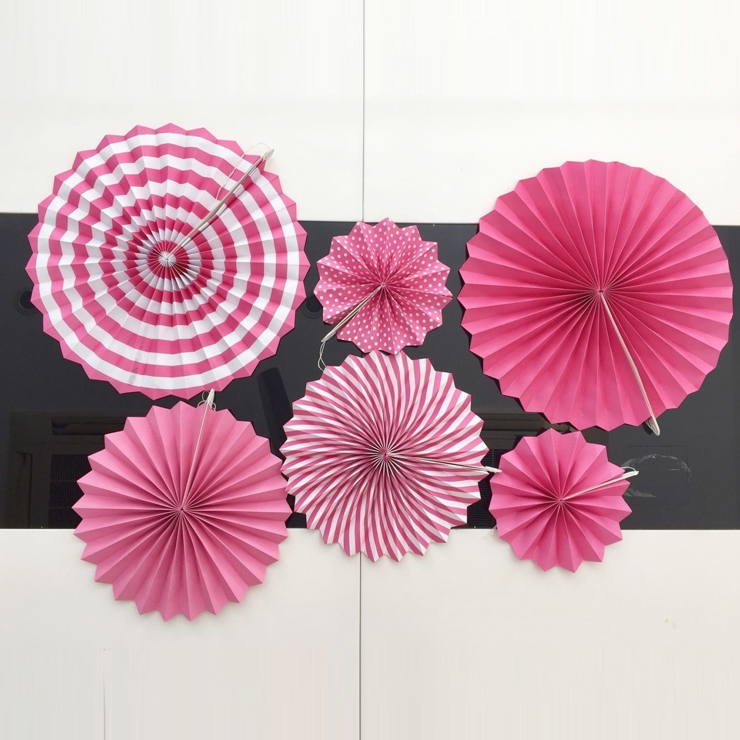 Pink Party Fan Sets