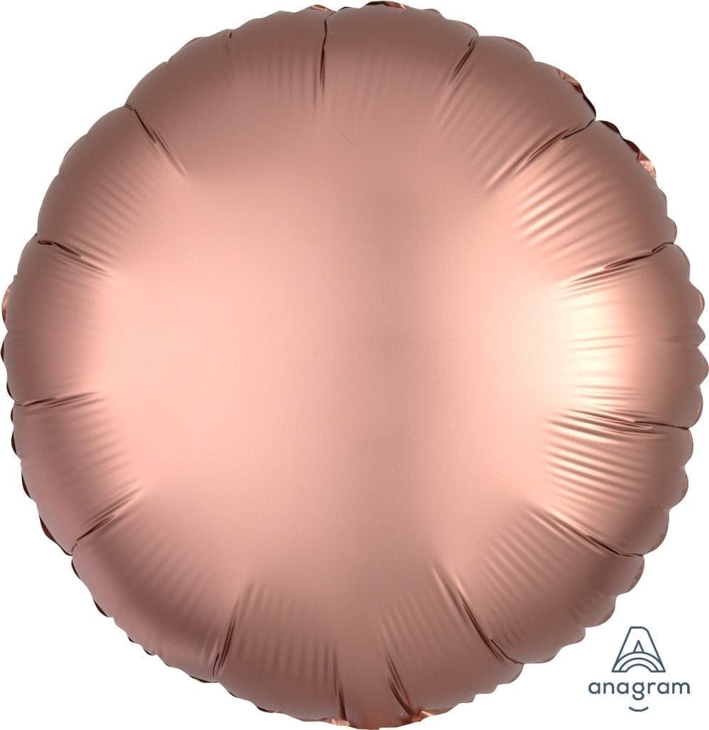 Satin Luxe Circle Foil Balloon (incl. Helium)