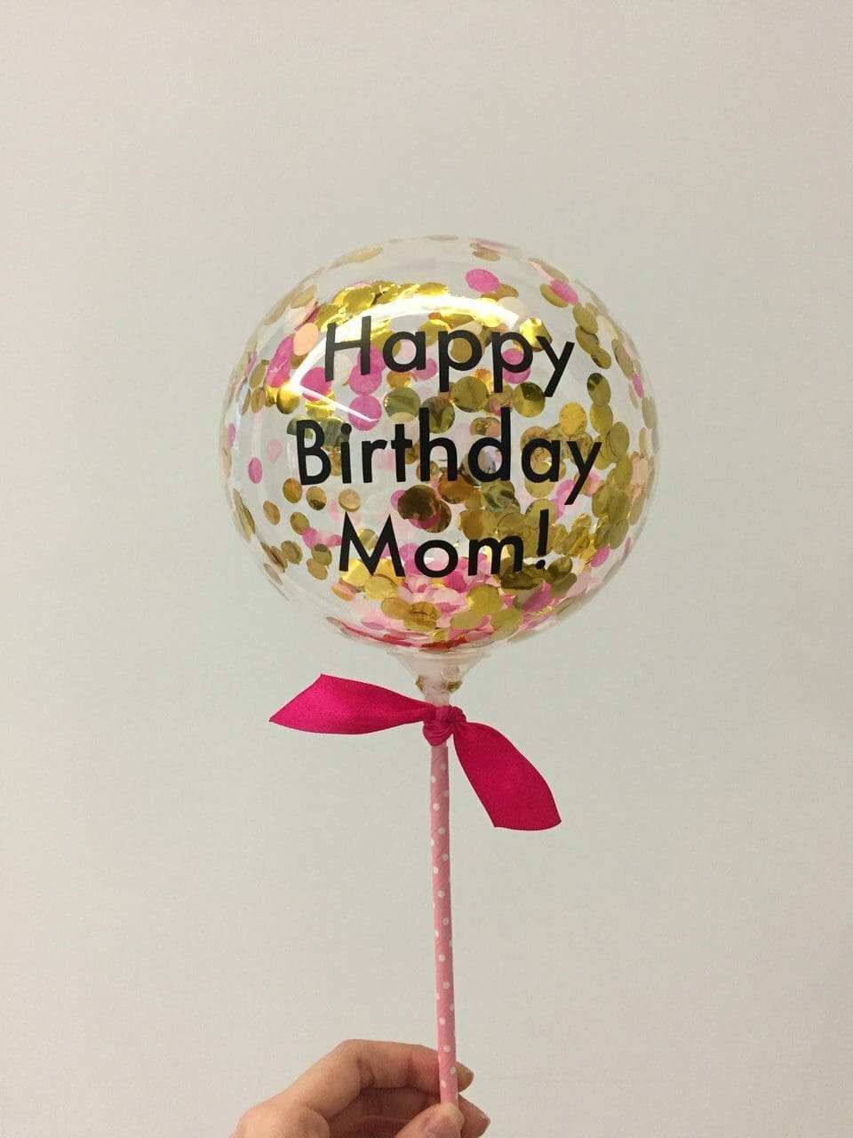 5" Mini Bubble Balloon / Cake Topper