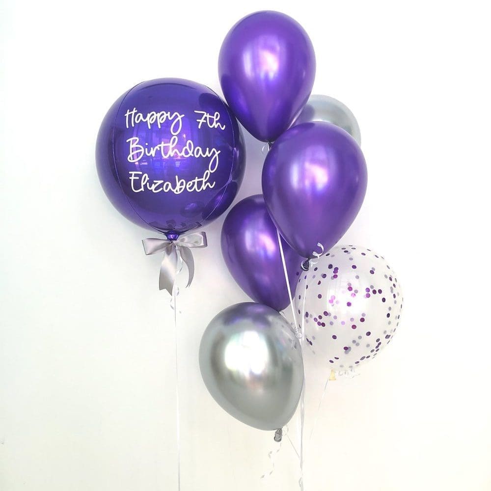 Deluxe Fashion Orbz Balloon Bouquet