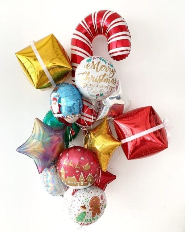 Extravagant Christmas Balloon Bouquet