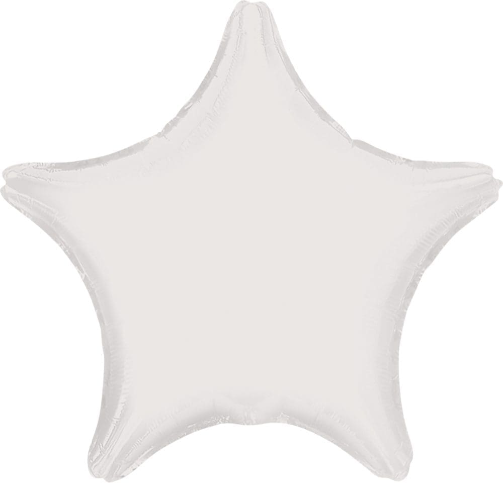 Metallic Star Foil Balloon (incl. Helium)