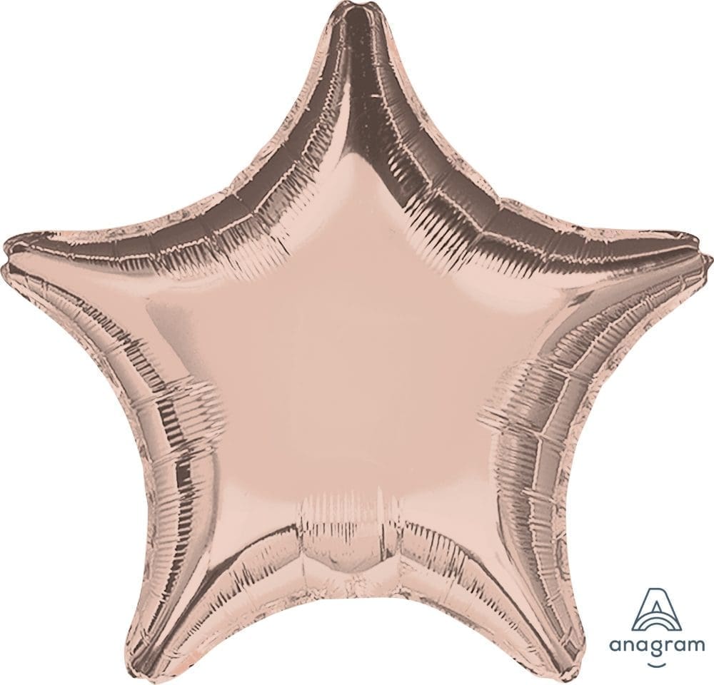 Metallic Star Foil Balloon (incl. Helium)