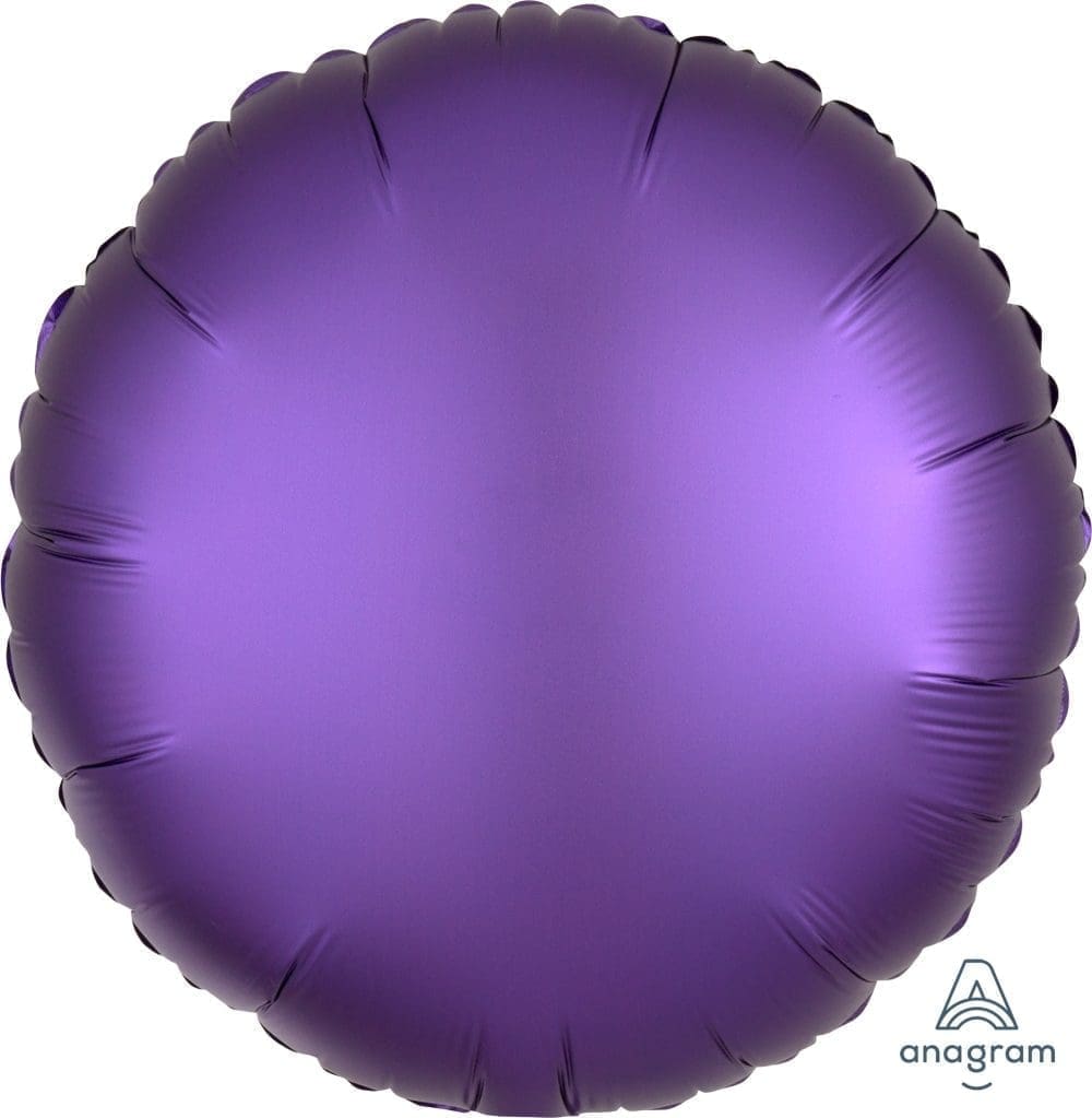 Satin Luxe Circle Foil Balloon (incl. Helium)
