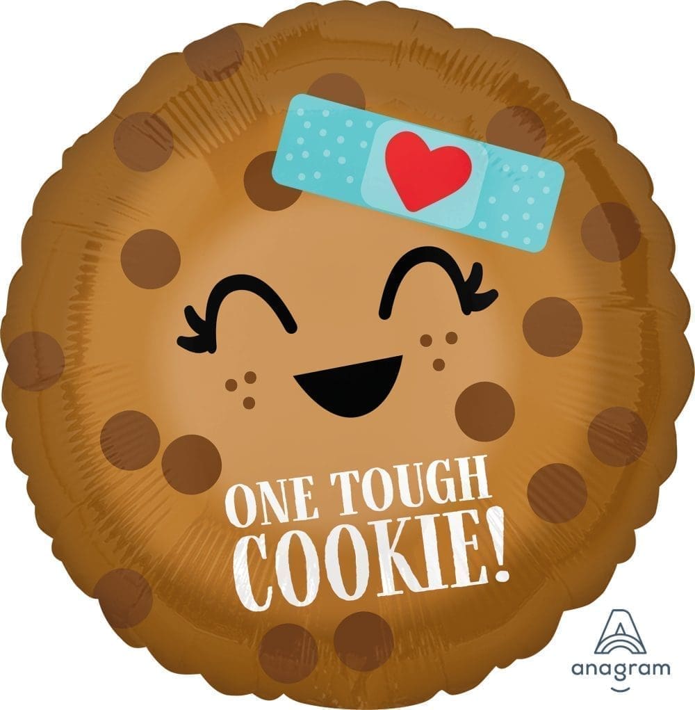 One Tough Cookie Foil Balloon (Incl. Helium)