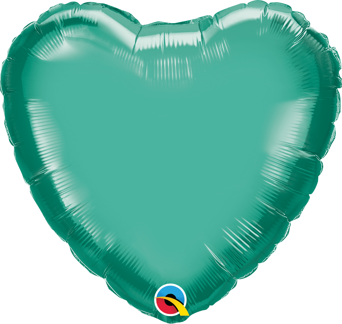 Chrome Heart Foil Balloon (incl. Helium)