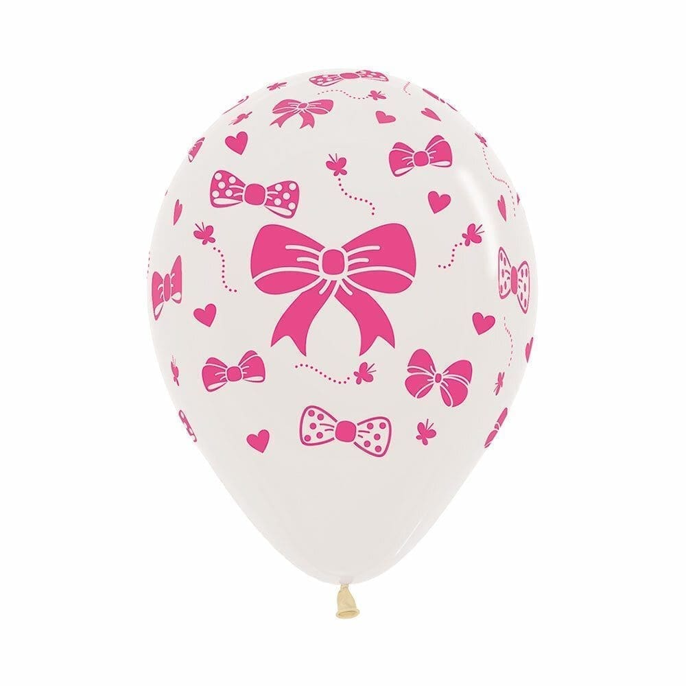 12" Ribbons Infinity Helium Balloon