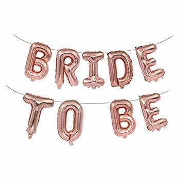 Bride To Be 16" Foil Balloon - Rose Gold (Air-filled)