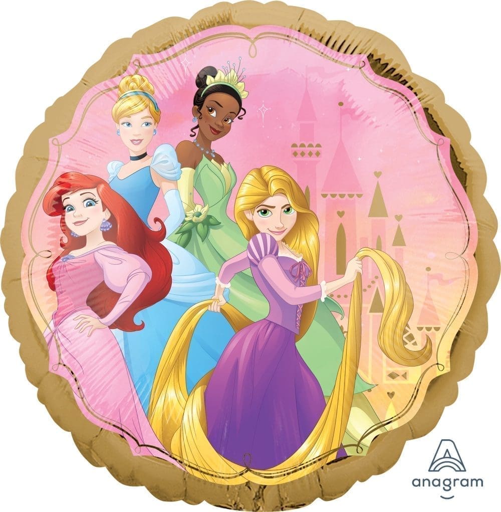 Princess Once Upon A Time Foil Balloon (Incl. Helium)