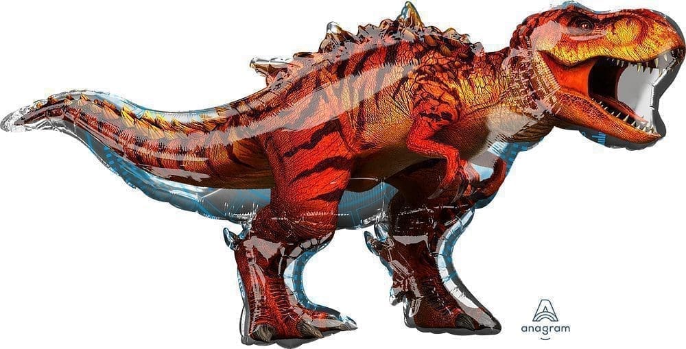 Jurassic World T-rex Foil Balloon (incl. Helium)