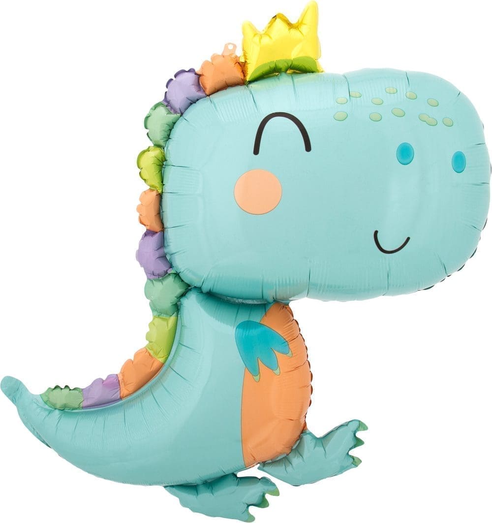 Babysaurus Foil Balloon (Incl. Helium)