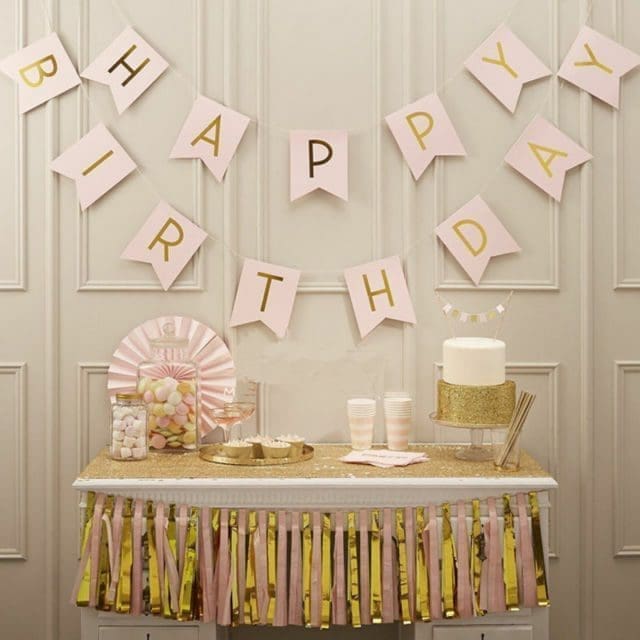 Happy Birthday Bunting
