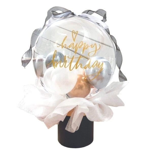 Money Bubble Balloon in a Box