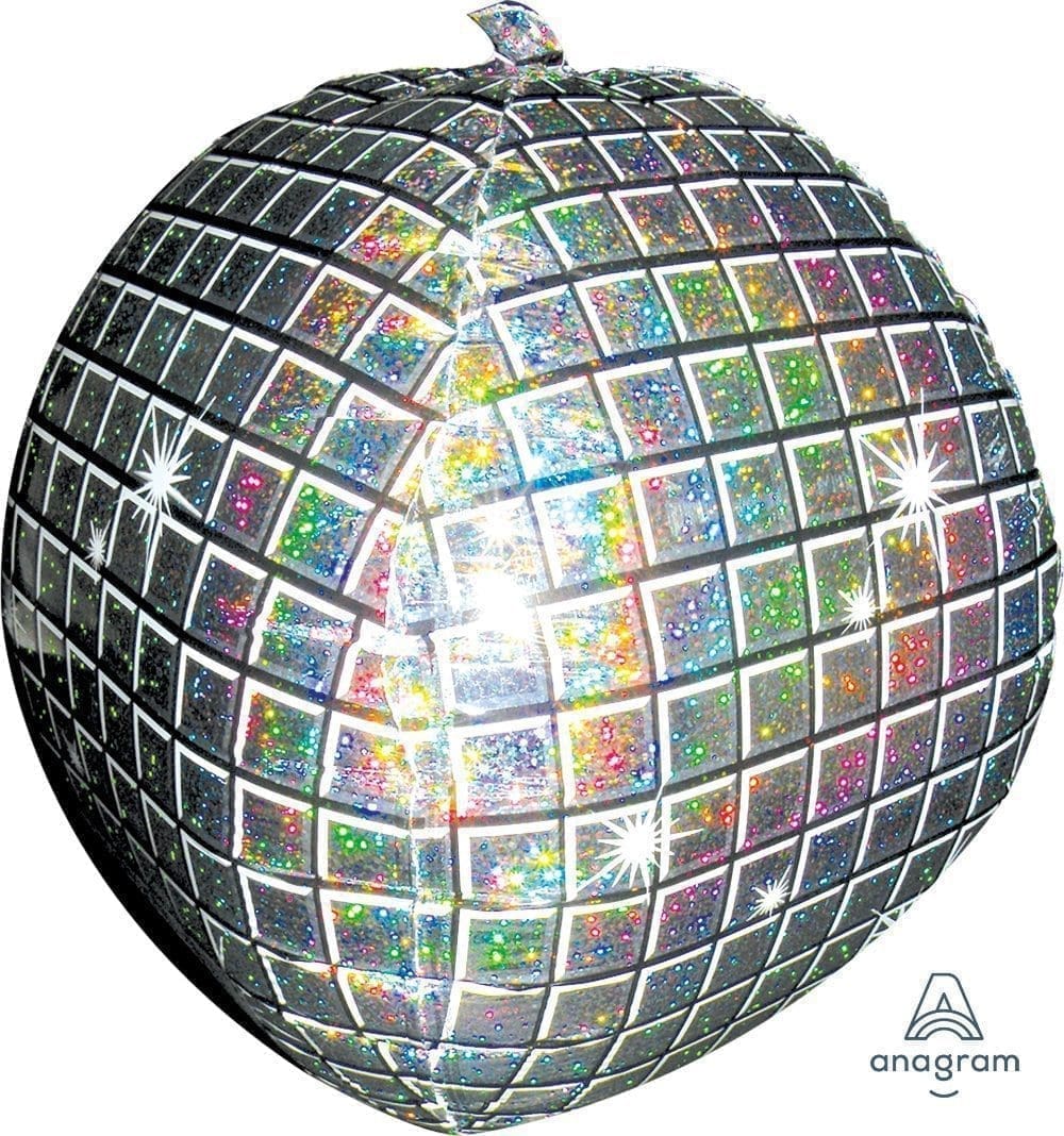 Disco Ball Foil Balloon (Incl. Helium)