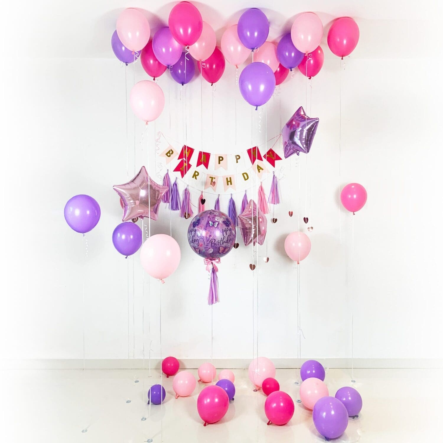 Pink, Fuchsia & Lilac Birthday Girl Bundle