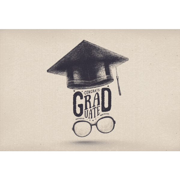 Graduation Designer Greeting Card