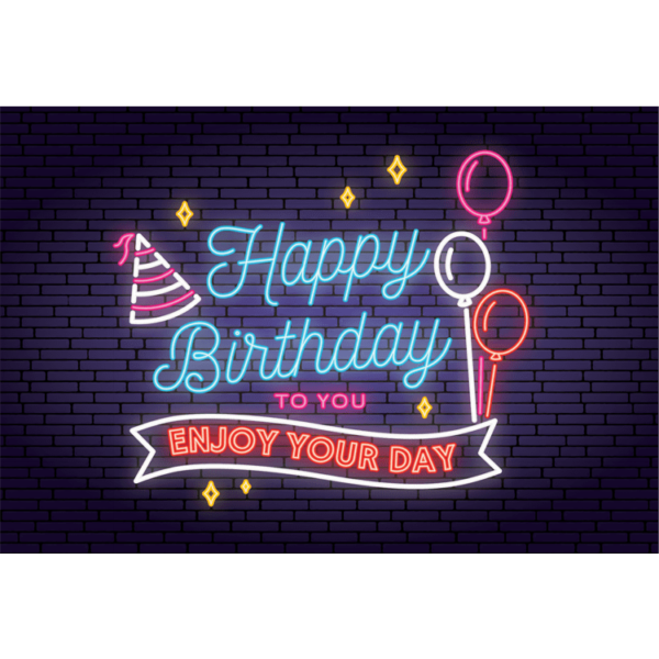 Happy Birthday Designer Greeting Card