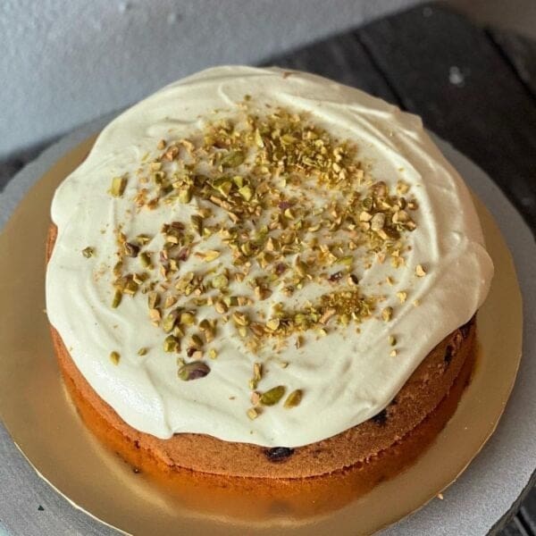 pistachio raspberry cake