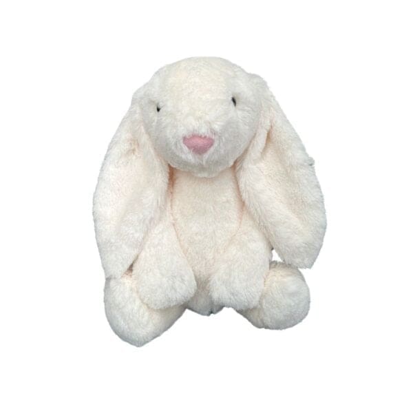 Cuddly Bunny Plushie - Snow