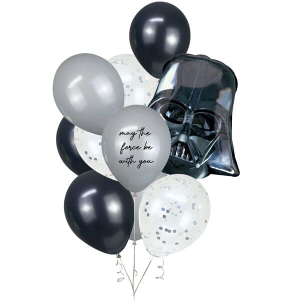 Darth Vader Star Wars Helium Balloon Bouquet