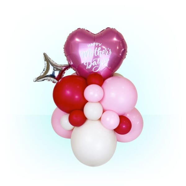 Happy Mother's Day Balloon Stand with Star