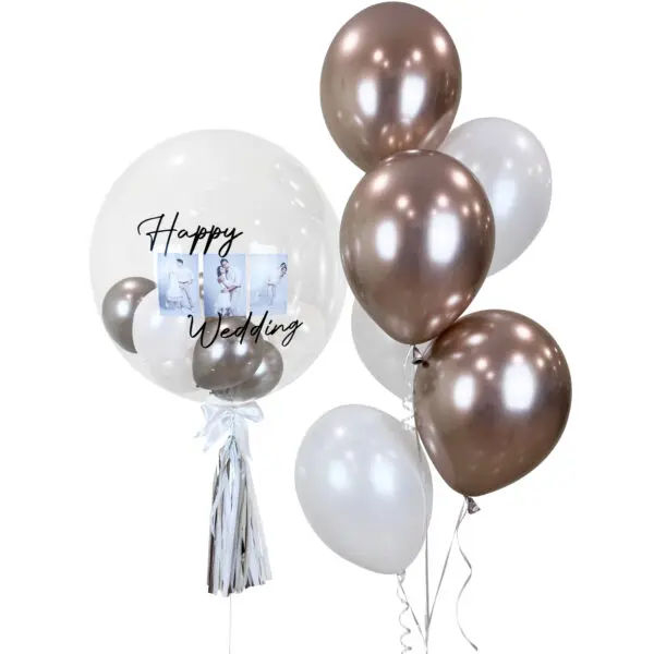 Deluxe-Photo-Bubble-Balloon-Bouquet-Helium